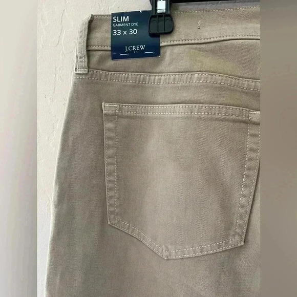 J. CREW Men’s Slim-fit garment-dyed five-pocket pant - NWT - Picture 5 of 6